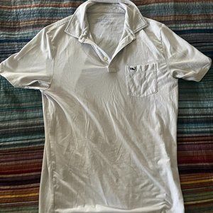 Men's Vineyard Vines White Edgartown Polo Size XS